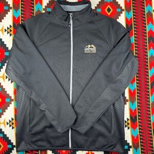 Leadville Race Series Full Zip Athletic Jacket Black Elevate Sport Mens L